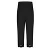 Women's Fashion Large Color Lace Splicing Bottom Pants With Elastic Waist Sports And Leisure Cropped Pants