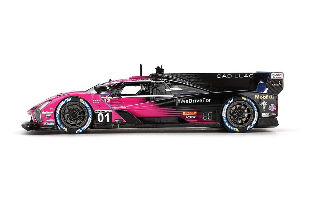 TSM MODEL Scale Cadillac V Series R IMSA Petit Le Mans 2024 Winning Car Cadillac Racing Finished Model TSM430837 1/43 #01