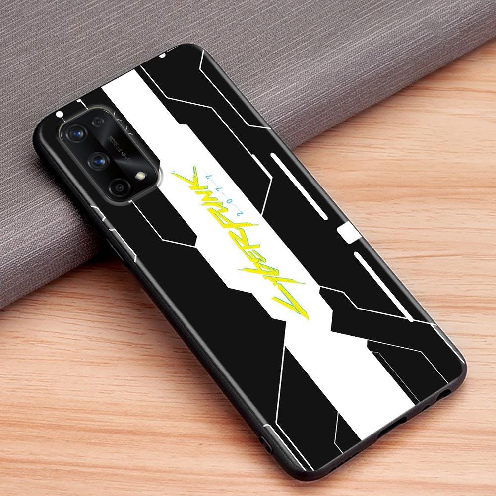 Carcasa de telefon nou joc C-Cyberpunkes pentru OPPO Realme C1 C2 C3i C21 C21Y C25s C15 C11 C12 C20 XT GT GT2 X50 5G Narzo Pro Husa neagra