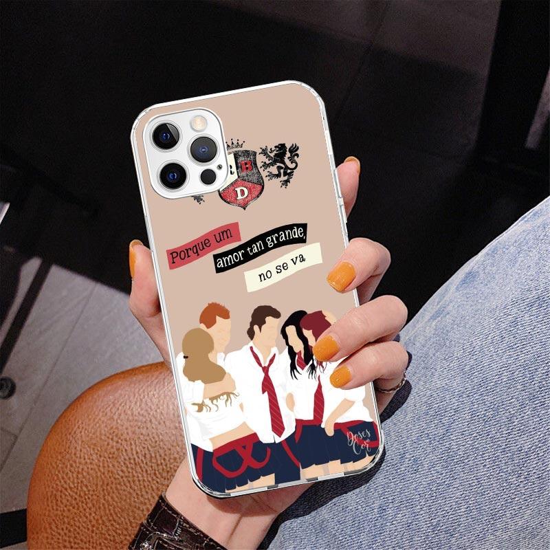 F-Fashion RBD R-Rebelde Phnoe Case for Iphone 17 Air 16 16E 11 12 13 Mini 14 Plus 15 Pro Max 7 8 + SE 2020 Phone Cover Coque