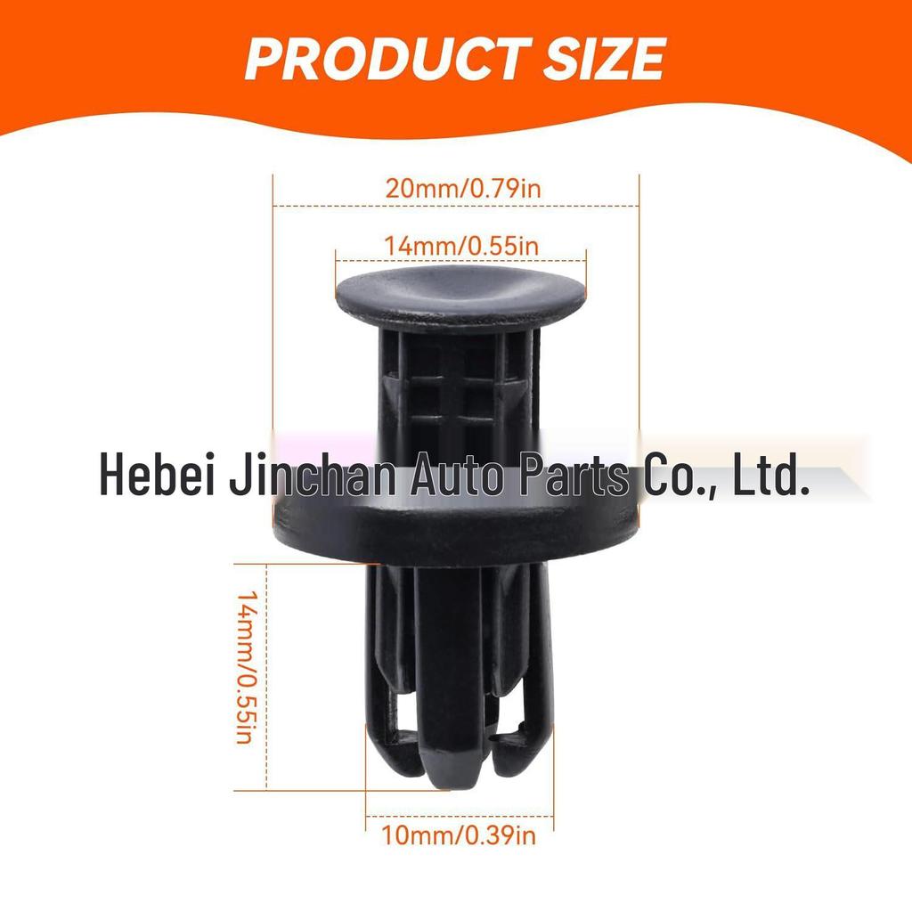 Car Bumper Fastener Rivet Kit for 91505-TM8-003