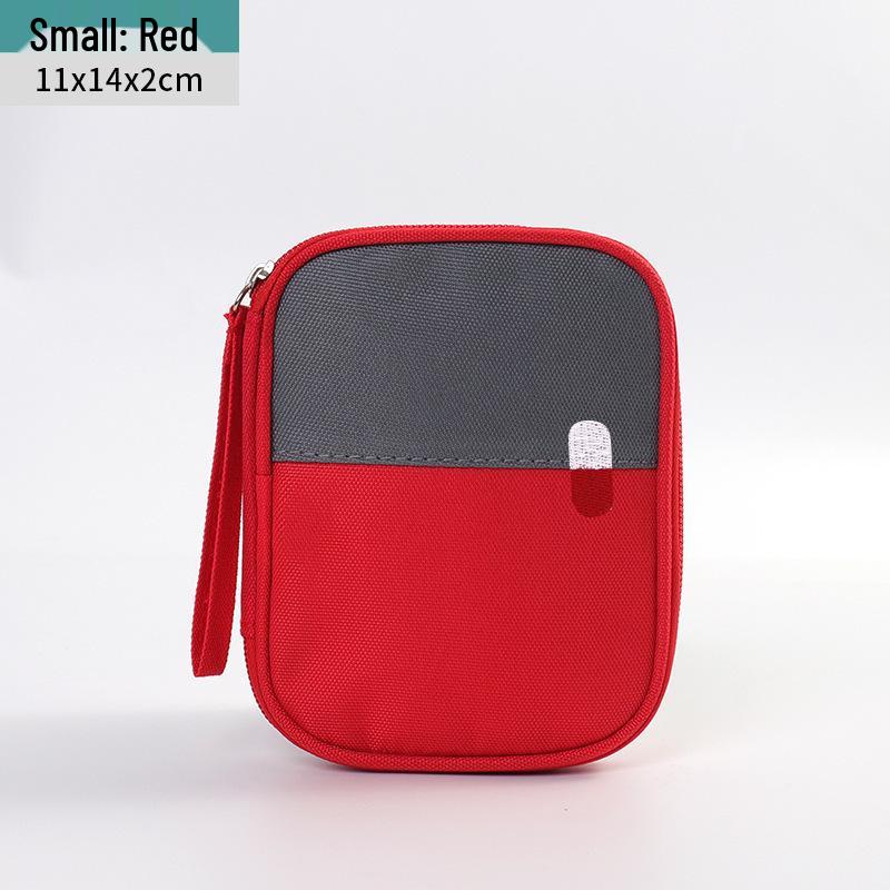 Portable Travel First Aid Kit: Compact Medical Storage and Organization Bag