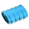 CANSUCC 5PCS 28.6MM MTB Bike Front Fork Washer Set Bicycle Stem Headset Spacer Fork GasketBlue