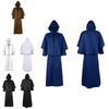 Medieval Renaissance 5-color Hooded Cloak For Halloween Cosplay