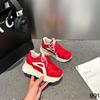 Uno style 8cm early autumn thick-soled Forrest Gump shoes women's autumn small inner height increase women's shoes casual sports shoes