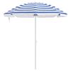 Garden Sun Umbrella 170T Polyester Blue and White