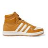 Adidas Originals Top Ten Synthetic Leather Comfortable Durable High-Top Kids Sneakers Kids Sneakers Yellow White IF2707
