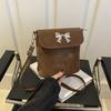 High Value Messenger Bag Summer Bow Decoration Fashion Design Shoulder Underarm Bag Bucket Bag