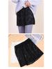 Women's Autumn/Winter Lace Hem Sweater Skirt - All-Match Inner Half-Length Skirt