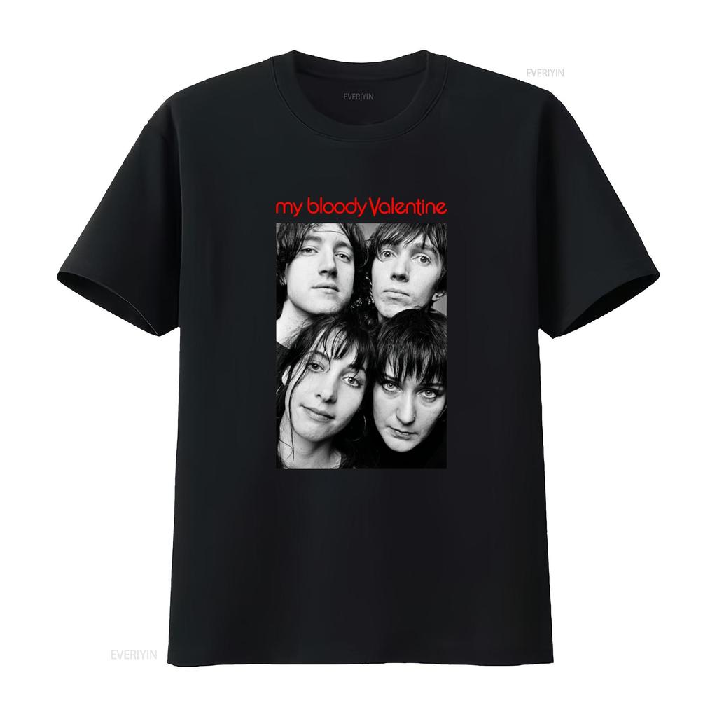 Vintage My Bloody Valentine 1991 Tour T-Shirt Klassischer Rock-Vibe für Fans vintage Gewaschen Streetwear Atmungsaktiv Unisex Leicht