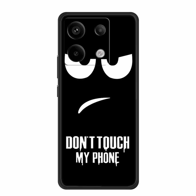 For Xiaomi Redmi Note 13 Pro 5G 4G Case Animals TPU Soft Silicone Back Cover Phone Cases for Redmi Note13 4G 5G Bumper Wolf Para