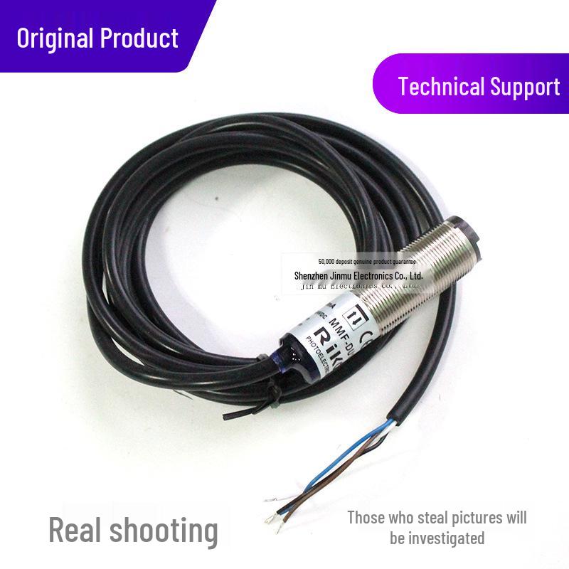 RIKO MMF-DU10N M18 Cylindrical Photoelectric Reflective Sensor Switch