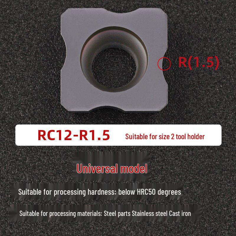 CNC Chamfering Tool Holder - Inner/Outer R, Arc Positive/Negative, Sizes R0.5-6