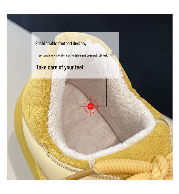 2025 Women’s Winter Plush Cotton Slippers: Super Soft, Thick Sole, Comfortable, Heel-Covered for Outdoor Fashion