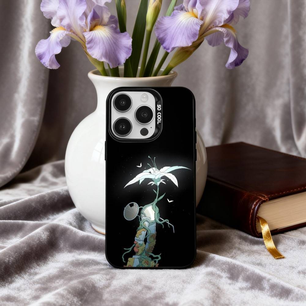 Science-fiction S-Scavengers R-Reign Phone Case For iPhone17,16,15,14,13,12,11 Plus,Pro Max Black Candy Silver Phone Case