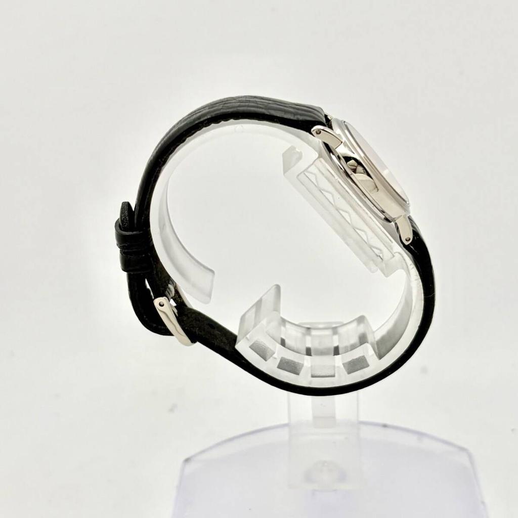 SEIKO Engraved [Excellent Condition/ New Battery] Ladies' Watch, Silver, 1N01-0BA0 011434, Strap