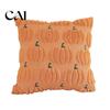 Decorative Pillow Cover for Couch Plush Pumpkin Cushion Cover, Halloween Throw 18 X Inch Ghost Case Cute Soft Spooky Season, Cozy Fall Home Decor