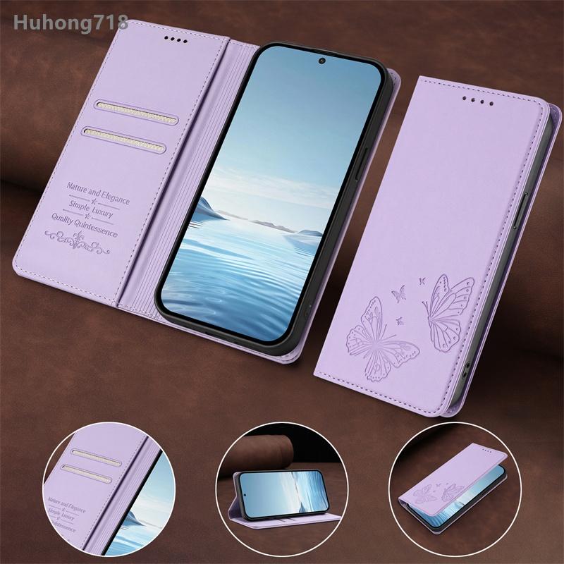 Do TCL K23 K24 P10 T506D T509K T5094 T603DL T608DL Magnetyczne Etui z Klapką Skórzane Pokrowiec Odporny na Wstrząsy Ładowanie Bezprzewodowe Slot na Kartę Uchwyt