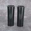 2PCs Open Hole 50mm Tube Smooth Inner Wall Speaker ABS Plastic Inverted Tube for 4 6 Inches Speakers(Open Hole 50mm