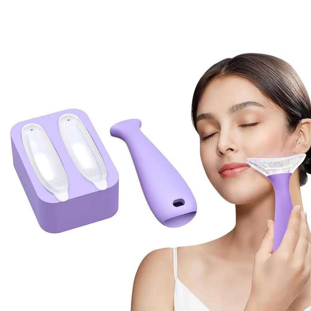 Non Electric Facial Massager Reduce Swelling Facial Cold Therapy Instrument  Women Skincare