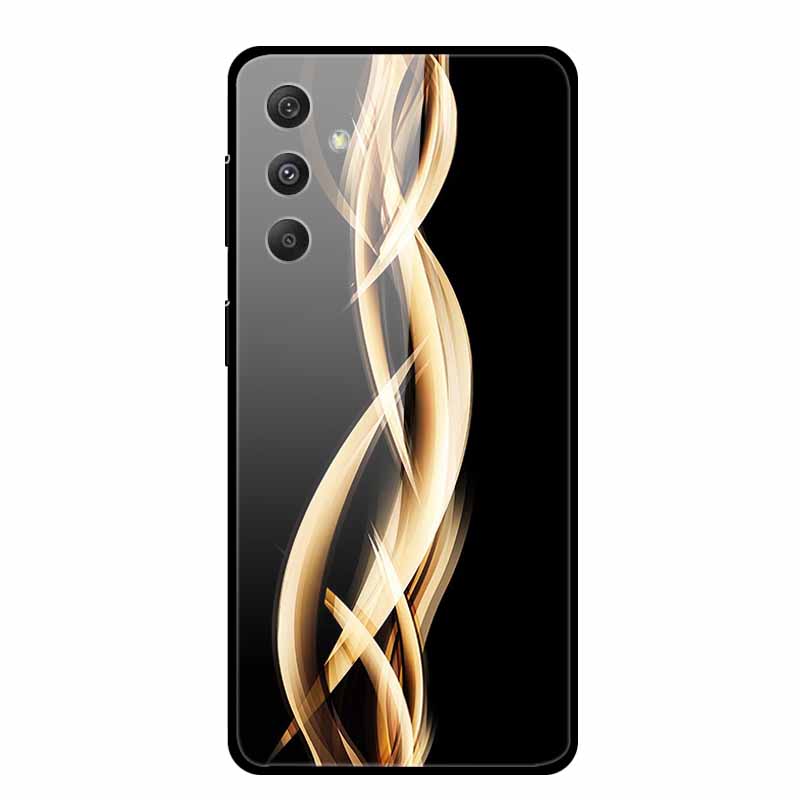 Tempered Glass Case For Samsung Galaxy S24 Plus Case Hard Glass Back Cover Soft Bumper For Samsung S24 Plus Phone Case S24Plus