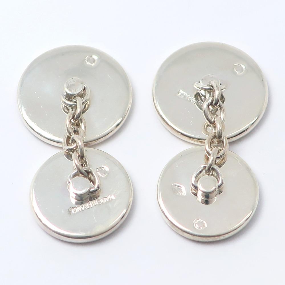 Hermes Serie Cuffs Silver925 Mens Used