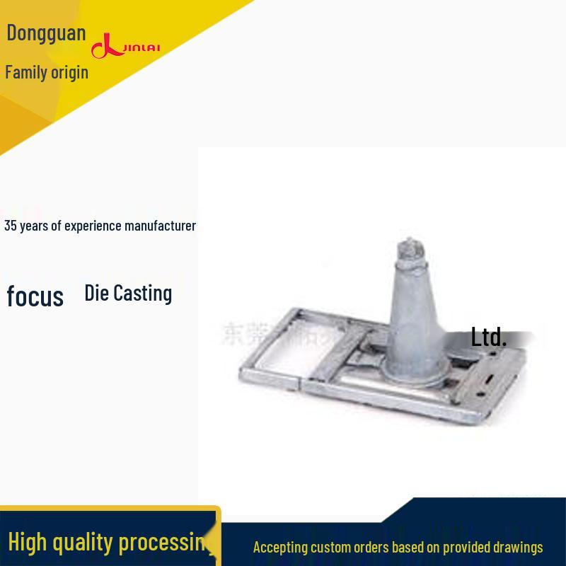Zinc Alloy Oxidized Parts High-Precision Custom Aluminum Die Casting