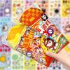 Popular Egg Cartoon Stickers for 3-6 Year Olds: DIY Dress-Up and Educational Art Toy for Kids