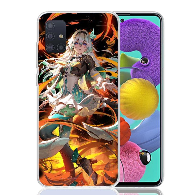 Honkai Star Rail Firefly Phone Case for Samsung Galaxy A52 A51 A50S A12 A22 A32 A72 A10S A30S A31 A71 Note 20 Ultra 10 Plus S10