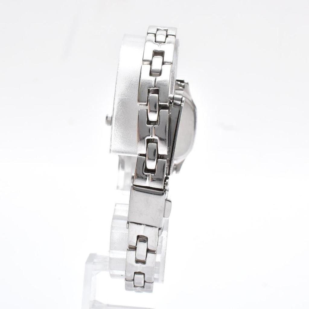 Used Operation RADO Ladies Watch Square Silver Dial Quartz