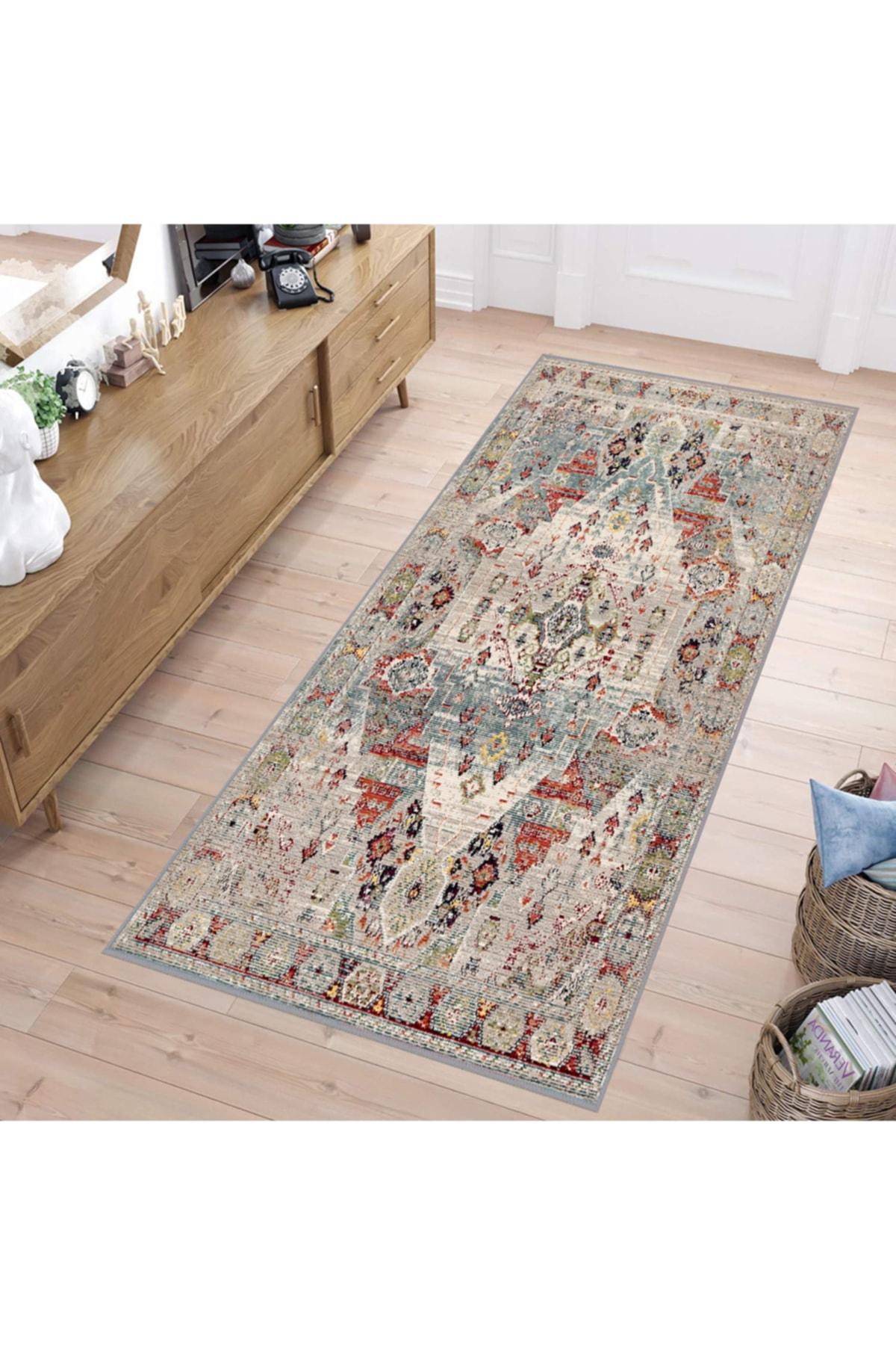 

Моющийся ковер с принтом Rovigo Home RVG1794 50x80 бежевый