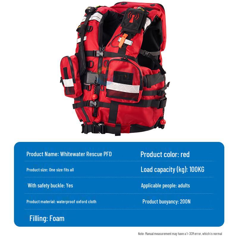 Heavy-Duty Flood & Rescue Life Vest
