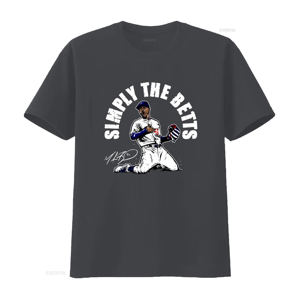 Mookie Betts Simply The Signature Baseball Player T Shirt A8CT Vintage Washed Slightly Unisex Soft Stretched Comfortable
