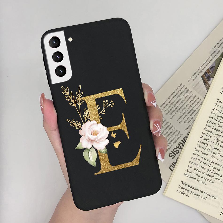 For Samsung S21 FE S21 Ultra Plus Case Slim Soft Cute Letters Cover For Samsung Galaxy S21 Plus 5G S21+ S 21 Ultra Phone Cases