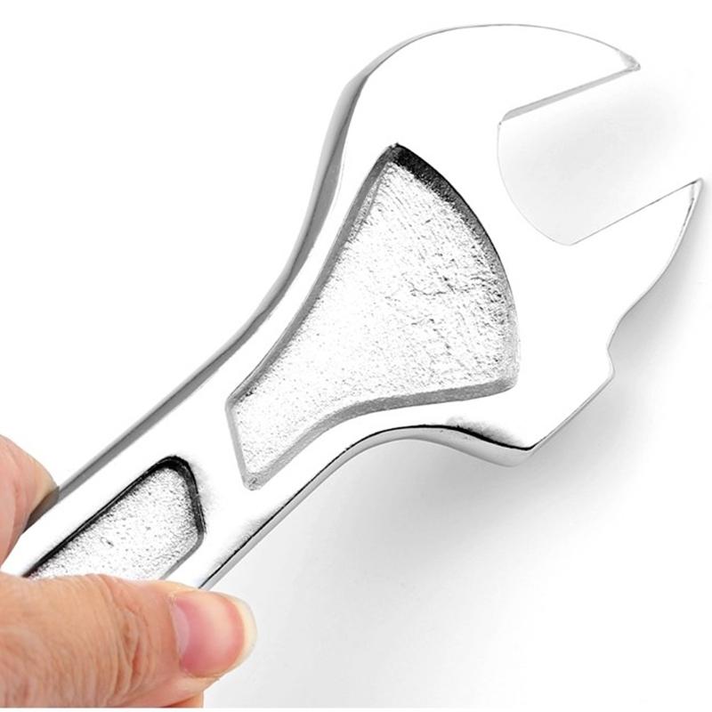 Fixed Double Head Ratchet Wrench Combination Spanner Metal Scaffold Tool Ideal For Builders And Technicians