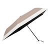 Lightweight Mini Umbrella with 50cm x Mocha Umbe+ Light-Blocking Patchwork, 5R, 503A-50M