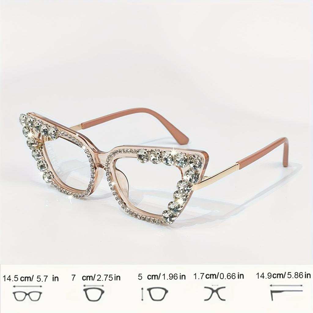 Casual Fashion Clear Lens Cat Eye Glasses Computer Glasses Spectacles for Women Men