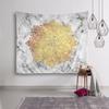 Large Golden Ombre Mandala Wall Tapestry Traditional Indian Hippie Room Decoration Oriental Artist Indian Bedroom Hanging