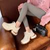 Damen-Schuhe mit dicken Sohlen und höhenvergrößernden Daddy-Schuhen. Frühlingsneue, modische, all-passende Freizeit-Sneaker für Damen
