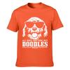 All Dogs Are Cool But Doodles Rule Solid Washed Vintage Tee Distressed Loose