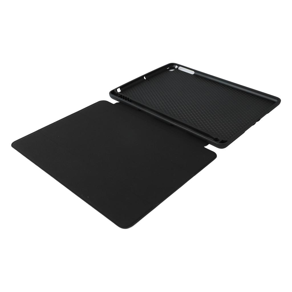Tablet Case Black Soft TPU Air Sac Precise Cutouts Pencil Holder Magnetic Fixation Case for IOS