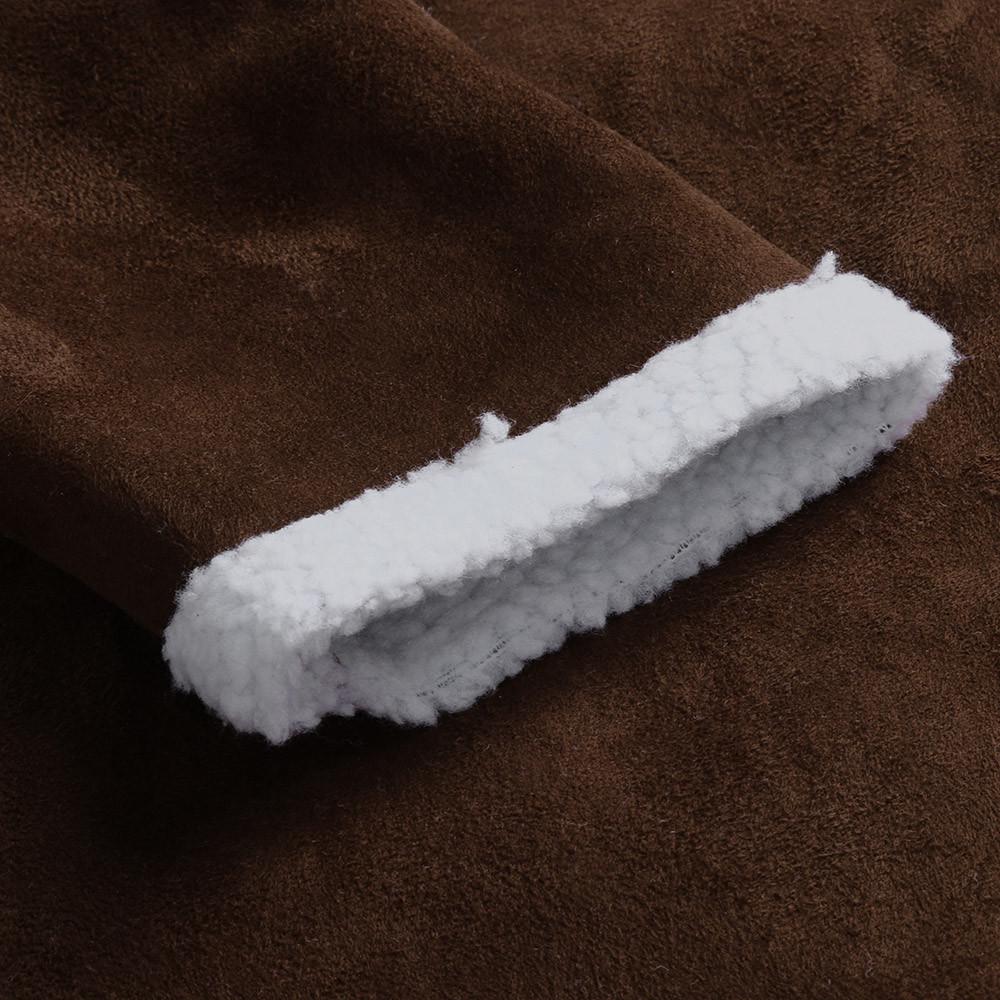 Men's Wool Jacket Warm Winter Trench Long Outwear Button Smart Overcoat Coats