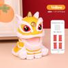 ABS Mascot Lion Car Sculpture  Fit Home Wealth Good Fortune Car Desktop Decor