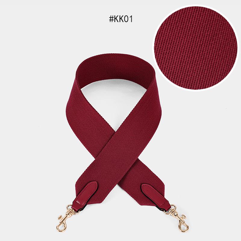 6cm Wide Cowhide Canvas Shoulder Strap for Versatile Crossbody Bucket Bags