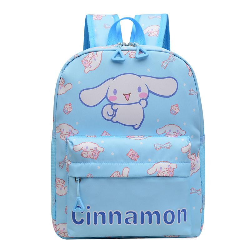 Mochila de Desenho Animado Kuromi Para Crianças Meninas Meninos Escola Viagem Leve Impermeável Nylon