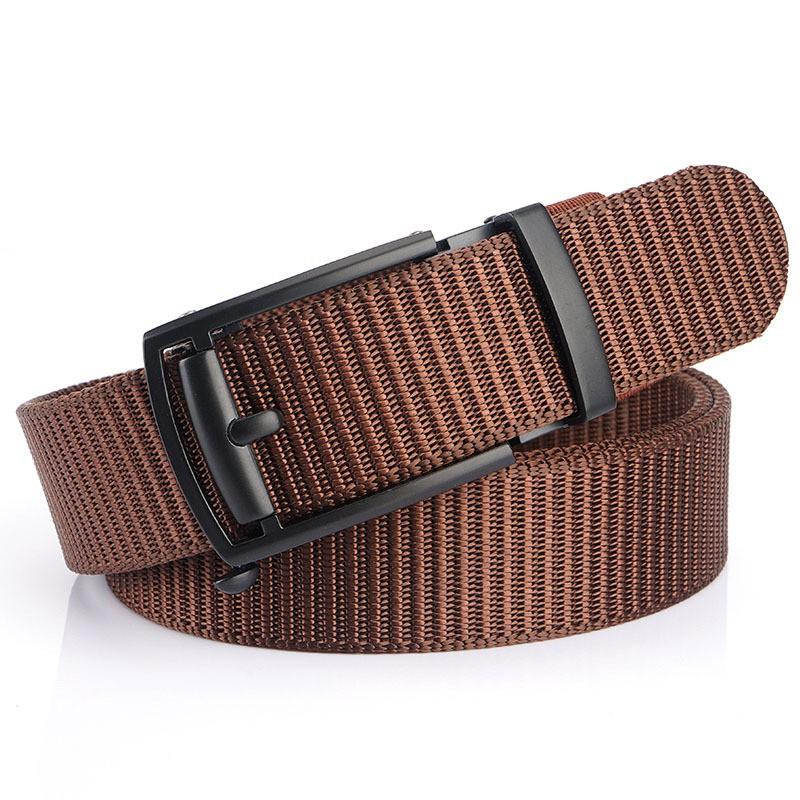 

Toothless Adjustment Automatic Buckle Outdoor Waist Belt Canvas High-quality Quick-drying Nylon Pants 120cm
