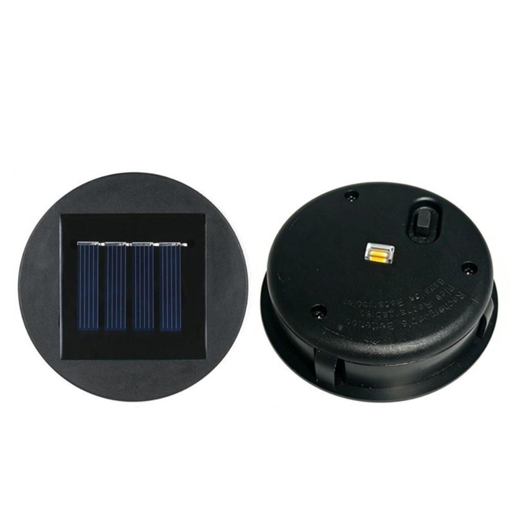 Couvercle de Lampe Solaire Étanche Motif Creux Abat-jour Solaire Pour Lampes Suspendues d'Extérieur