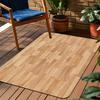 Flannel Printed Wood Grain Rug Natural Brown Pattern Living Room Floor Mat Anti Slip Soft Carpet Home Decor For Entryway