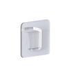 Punch-Free Partition Bracket: Right Angle Wardrobe Support and Fixator