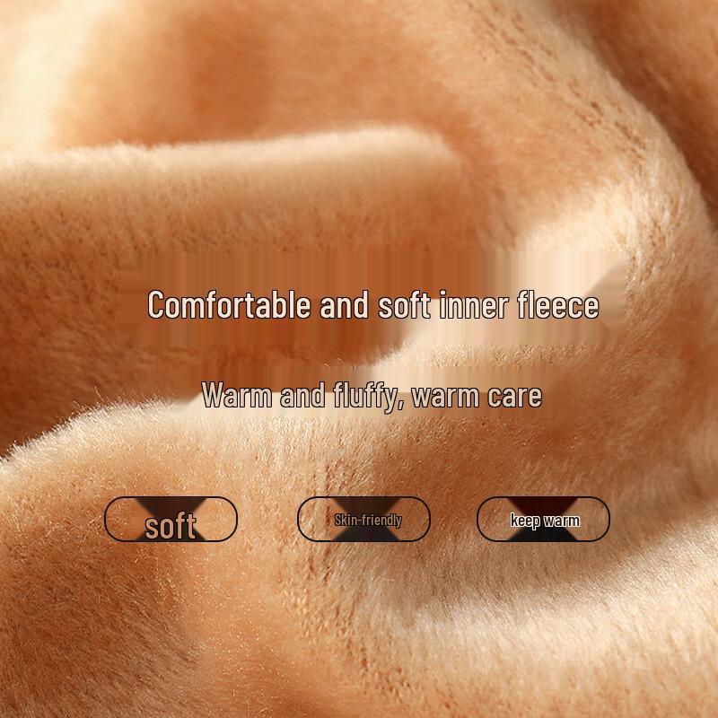 Langsha Maternity Fleece-Lined Leggings with Adjustable Belly Support